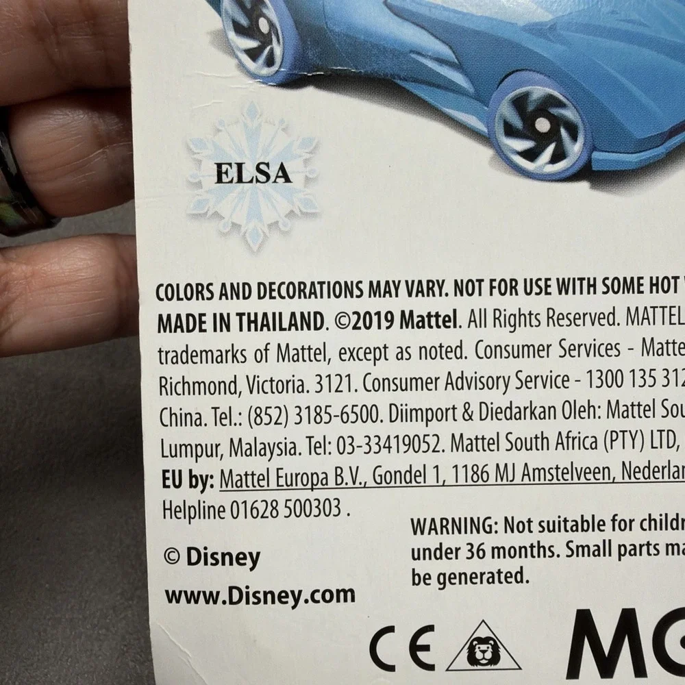 Disney hot wheels